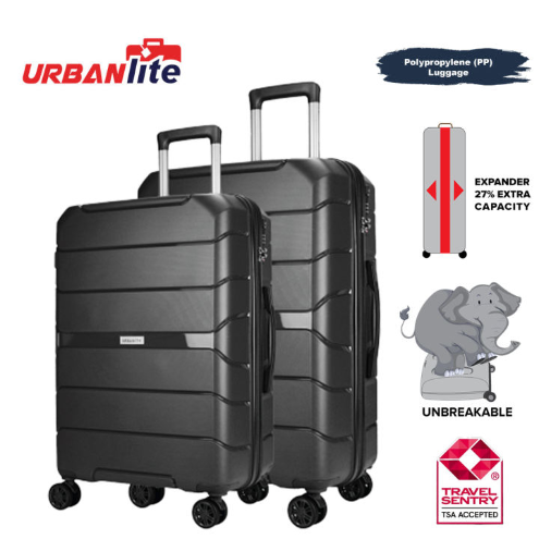 Urbanlite Edge PP 2in1 (20+24) Expandable 8-Wheel Spinner Hard Case Luggage - ULH 9922