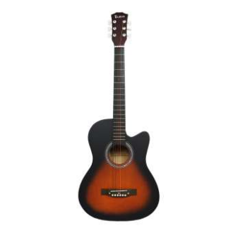 Taloha Acoustic Cutaway Matte Guitar 38-Inch