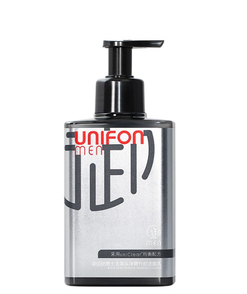 Unifon Men's Bamboo Charcoal Cleanser Cleansing Oil Control Blackhead Cleanser