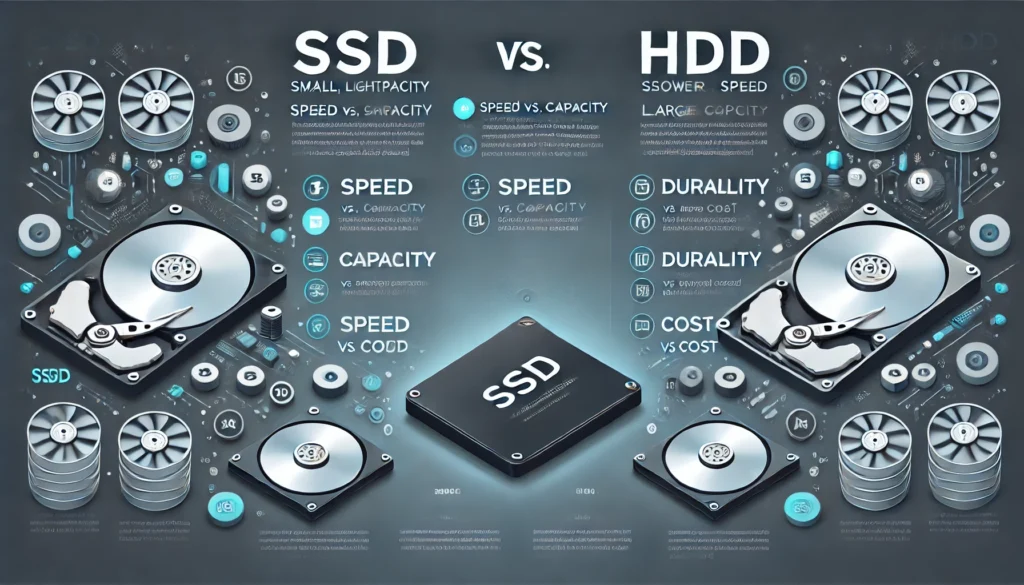 SSD vs. HDD: Mana Lebih Sesuai untuk Simpanan Data Anda?