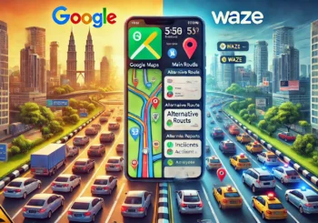 Google Maps vs Waze – Mana Satu Lebih Baik untuk Pemandu Malaysia?